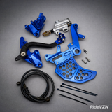 Rear Brake Pedal Upgrade — Surron LBX / Ultra Bee / Talaria / Falcon Pro (6061 CNC)